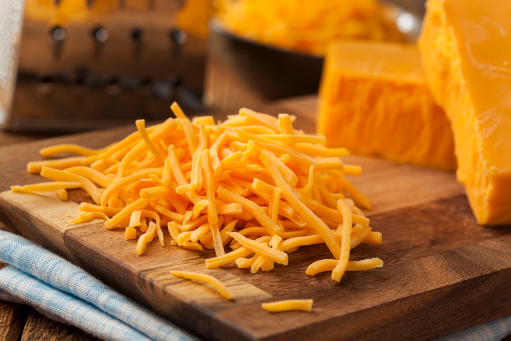 shredded cheese