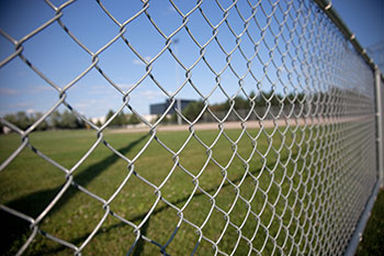 Chain link fence