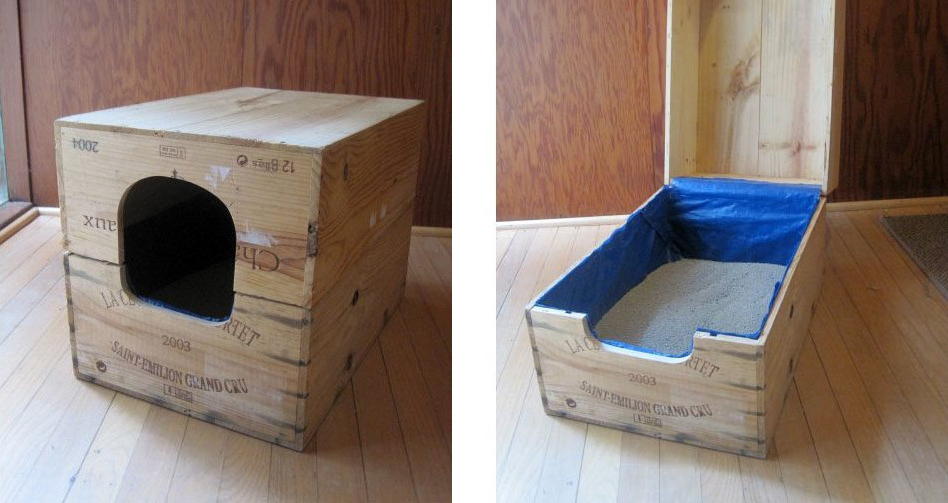 DIY litter box